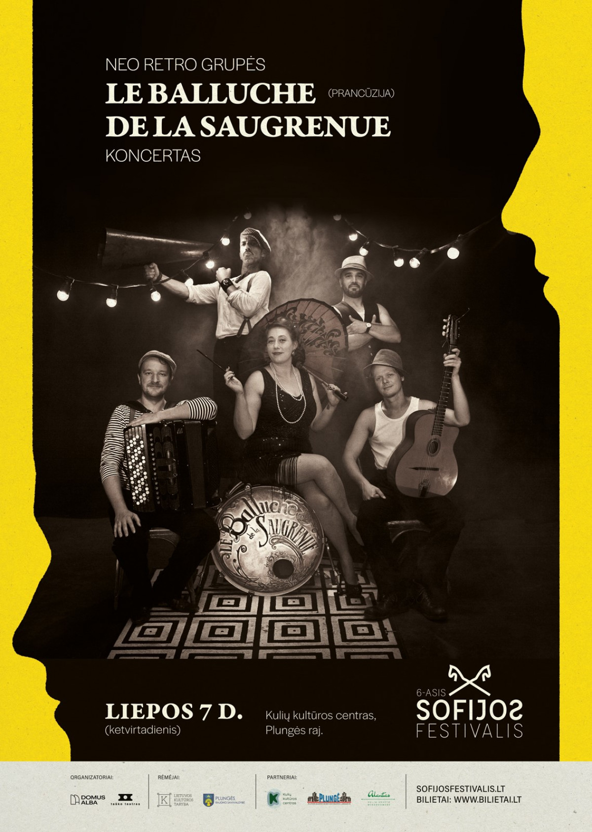 SOFIJOS festivalis| Grupės „Le Balluche de la Saugrenue“ (Prancūzija) koncertas