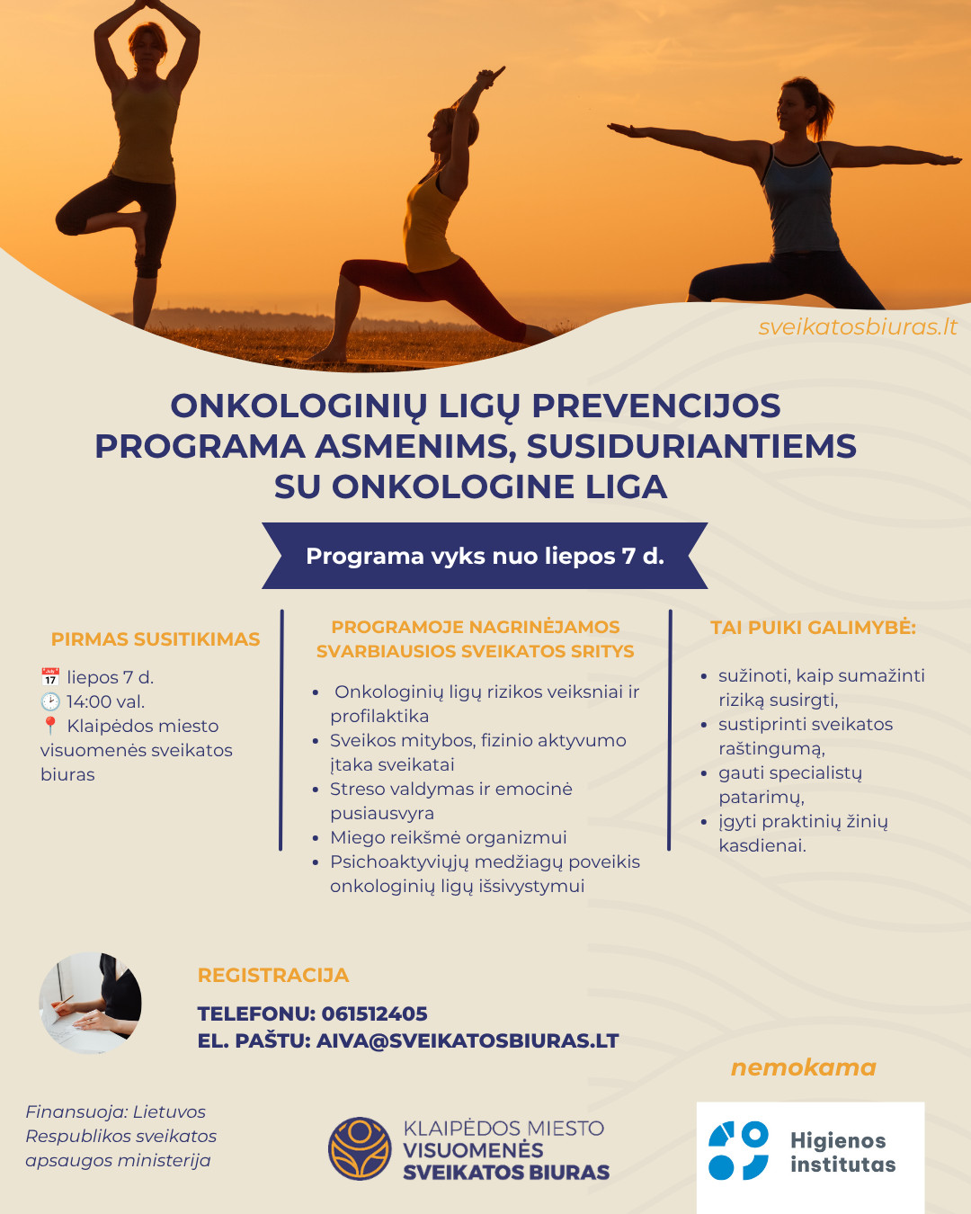 Onkologinių ligų prevencijos programa asmenims, susiduriantiems su onkologine liga
