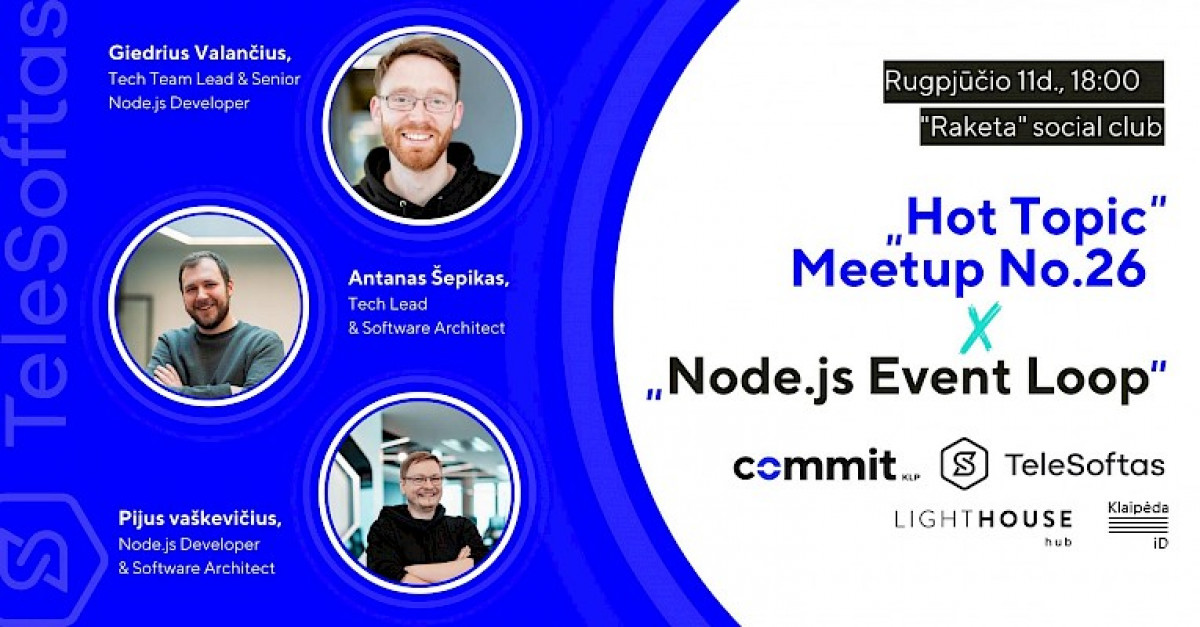 "HOT TOPIC" Meetup No. 26 X "Node.js event Loop"