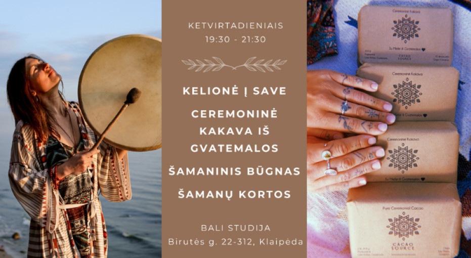 Renginio nuotrauka, KELIONĖ Į SAVE ~ SU CEREMONINE KAKAVA IŠ GVATEMALOS