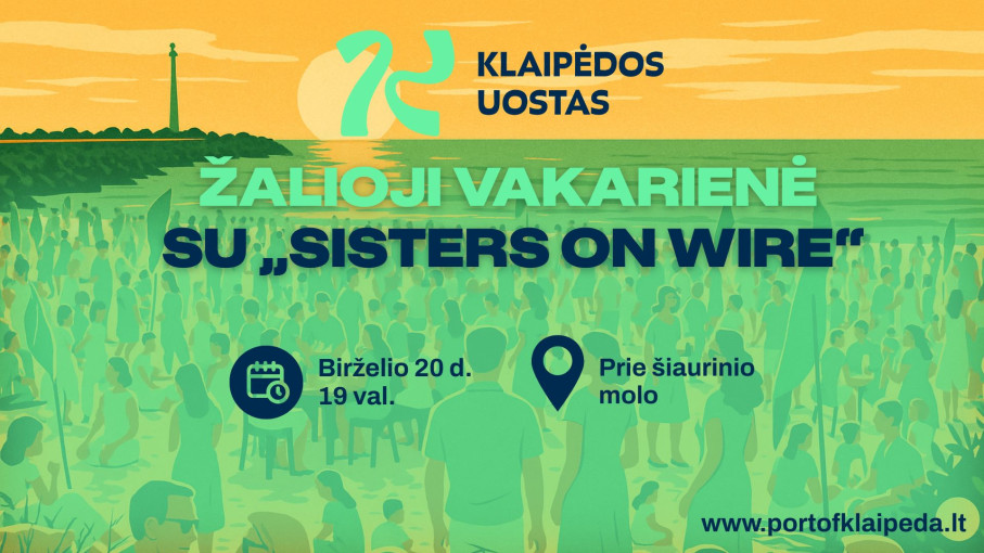 Renginio nuotrauka, Žalioji vakarienė su „Sisters on Wire“