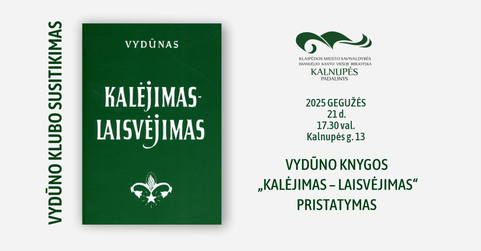 Renginio nuotrauka, Vydūno knygos „Kalėjimas – laisvėjimas“ pristatymas