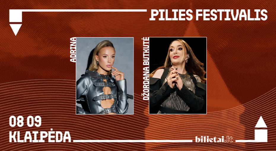 Renginio nuotrauka, Džordana Butkutė, Adrina | Pilies festivalis | Klaipėda