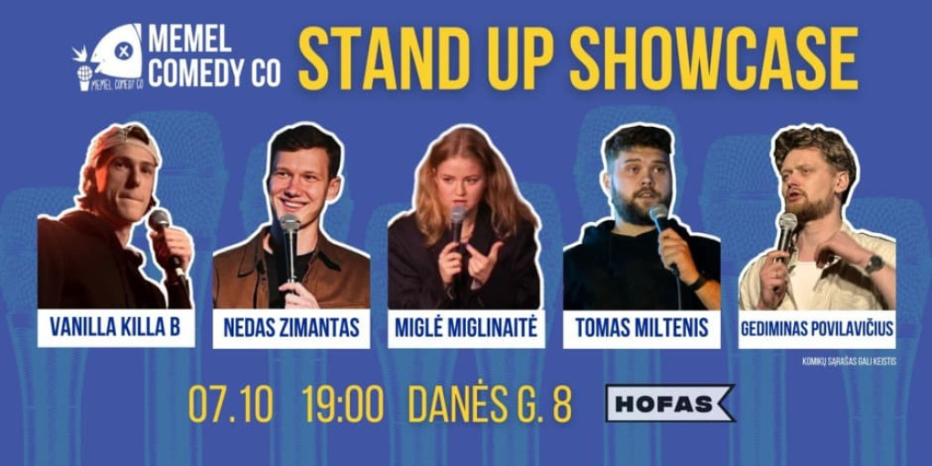 Renginio nuotrauka, MEMEL COMEDY CO