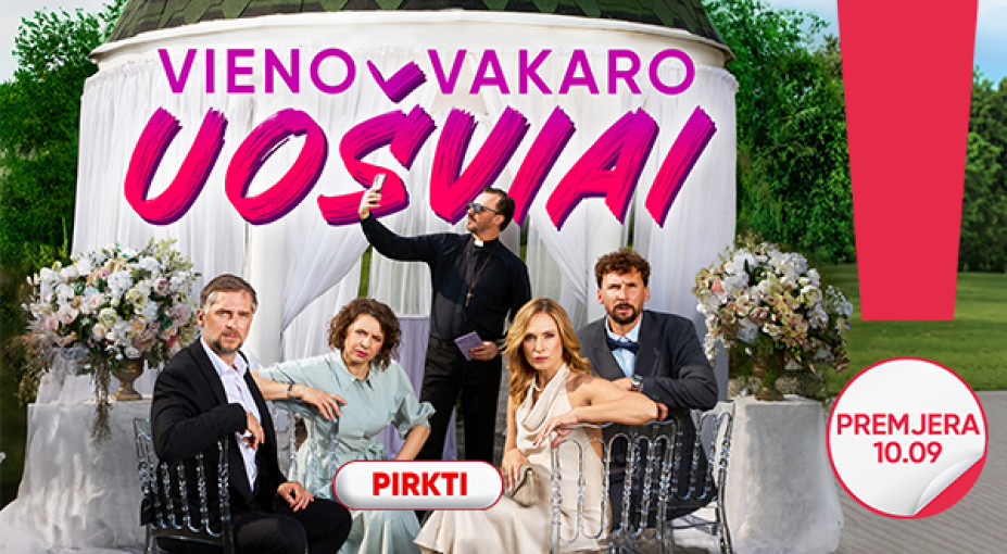 Domino teatro premjera: „Vieno vakaro uošviai“