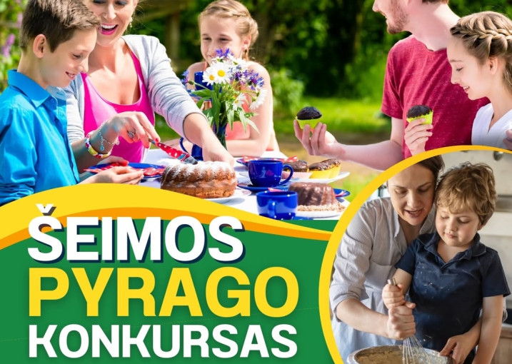 Renginio nuotrauka, Šeimos pyrago konkursas