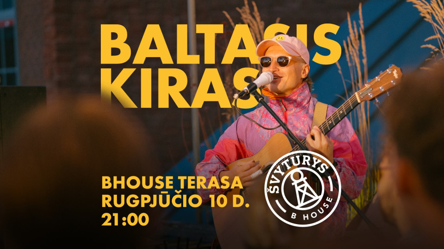 Baltasis Kiras Bhouse terasoje
