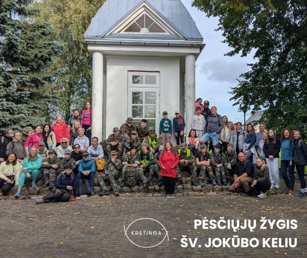 Renginio nuotrauka, Nemokamas pėsčiųjų žygis Pasaulinei turizmo dienai „Šv. Jokūbo keliu“