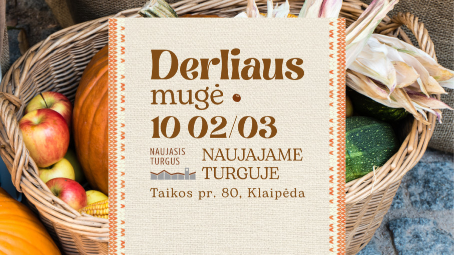 Derliaus mugė Naujajame turguje