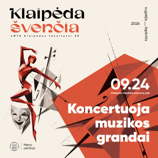 Renginio nuotrauka, KONCERTUOJA MUZIKOS GRANDAI | KLAIPĖDA ŠVENČIA – LMTA KLAIPĖDOS FAKULTETUI 55