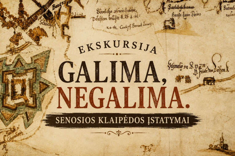 Renginio nuotrauka, Ekskursija su degustacija ,,Galima, negalima. Senosios Klaipėdos įstatymai"