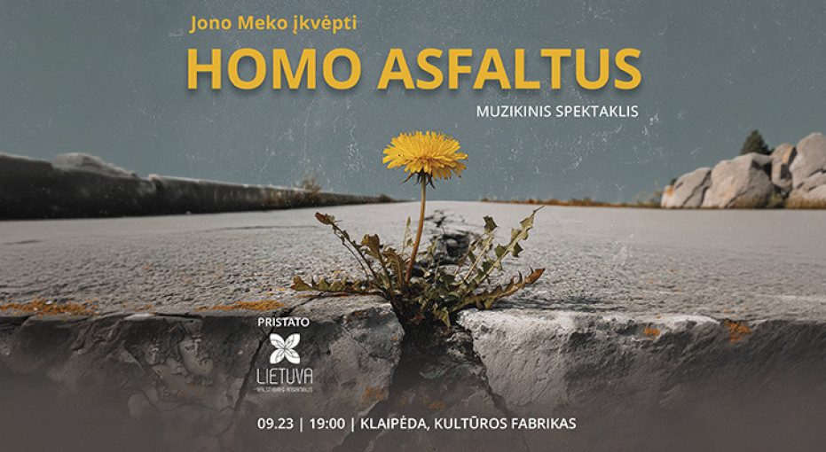 Renginio nuotrauka, Muzikinis spektaklis HOMO ASFALTUS