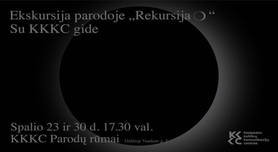 Renginio nuotrauka, Ekskursija parodoje „Rekursija ❍“