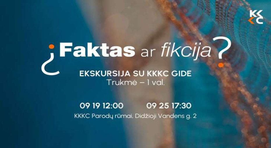 Renginio nuotrauka, Ekskursija „Faktas ar fikcija?“ su KKKC gide
