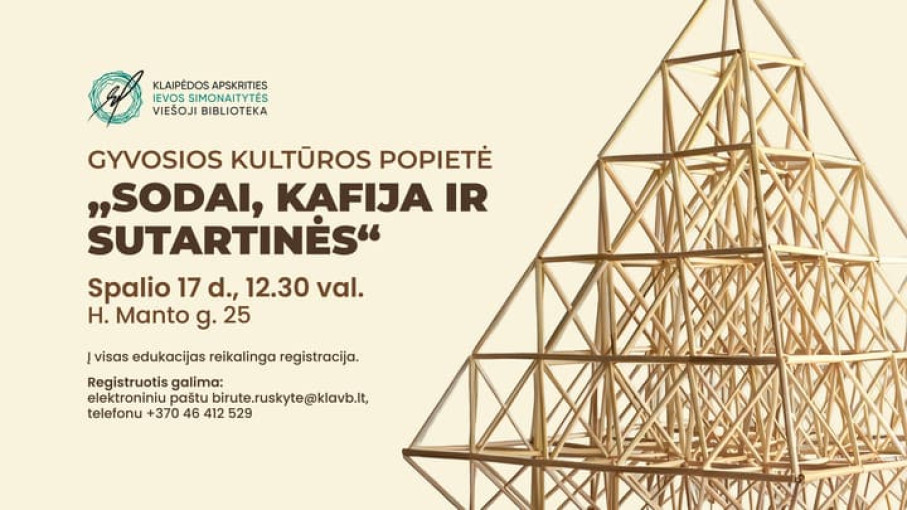 Renginio nuotrauka, Gyvosios kultūros popietė „Sodai, kafija ir sutartinės“