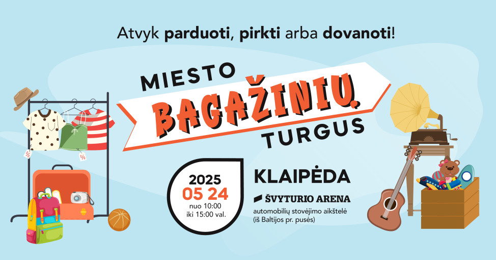 Renginio nuotrauka, MIESTO BAGAŽINIŲ TURGUS