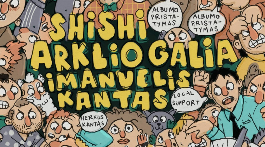 Renginio nuotrauka, Imanuelio Kanto koncertas prieš dvi grupes