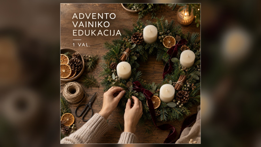 Renginio nuotrauka, Edukacija ,,Advento vainikas"