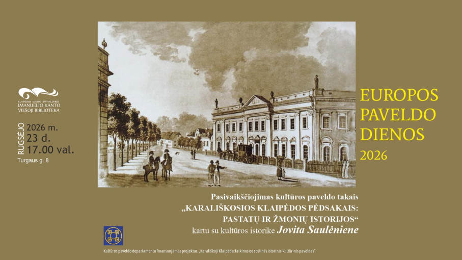 Renginio nuotrauka, Pasivaikščiojimas kultūros paveldo takais