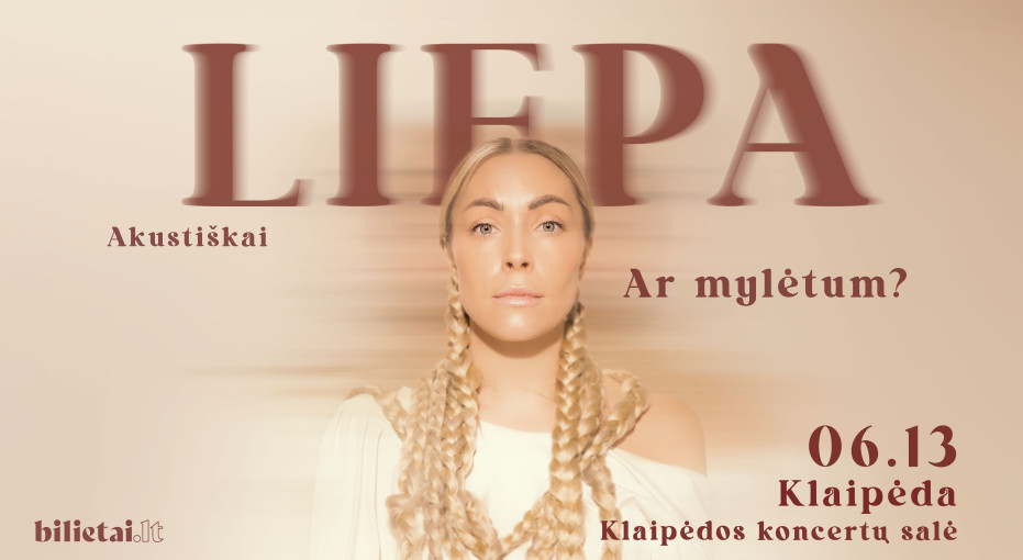 Renginio nuotrauka, Liepa Mondeikaitė | Akustiškai - Ar Mylėtum?