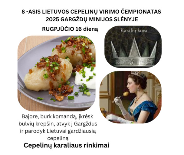 Renginio nuotrauka, Cepelinų virimo Lietuvos čempionatas 2025
