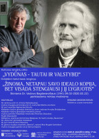 Vydūnas – tautai ir valstybei