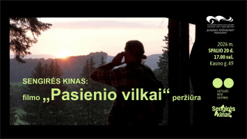 Sengirės kino „Pasienio vilkai“ peržiūra