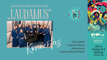 Šilutės kultūros centro choro „Laudamus“ koncertas