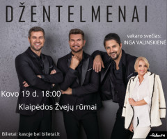 Džentelmenai ''10 metų vienu ritmu'' - Klaipėda