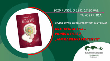 Atviras knygų klubo „Paraštėse“ susitikimas: knygos „Antradienio moterys“ aptarimas