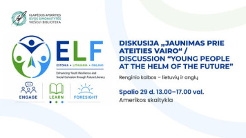 Diskusija „Jaunimas prie ateities vairo“ / Discussion “Young People at the Helm of the Future”