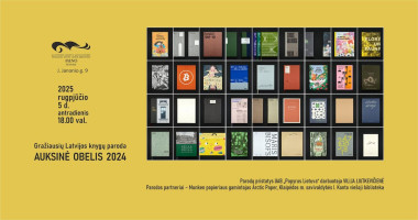 Gražiausių Latvijos knygų parodos „Auksinė obelis 2024“ pristatymas
