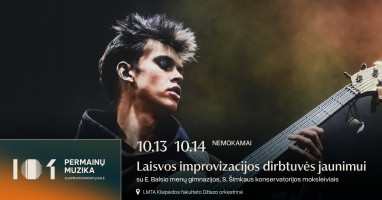 Laisvos improvizacijos dirbtuvės jaunimui