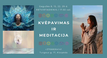 KVĖPAVIMAS IR MEDITACIJA