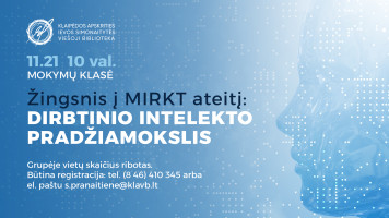 Žingsnis į MIRKT ateitį: dirbtinio intelekto pradžiamokslis