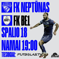 FC Neptūnas - FK BE1 TOPsport I lygos rungtynės