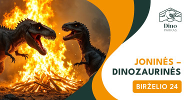 Joninės – Dinozaurinės!