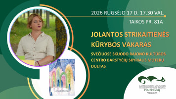 Jolantos Strikaitienės kūrybos vakaras