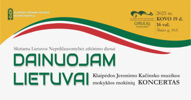 Koncertas „Dainuojam Lietuvai“