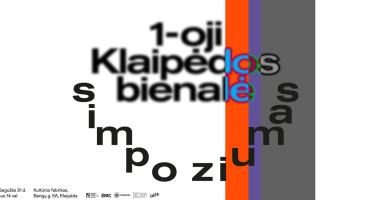 1-OJI KLAIPĖDOS BIENALĖ „SAULĖLYDIS KAS DVEJUS METUS” | SIMPOZIUMAS