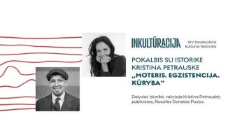 INKTR'26 Pokalbis su istorike Kristina Petrauske „Moteris. Egzistencija. Kūryba“