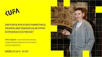 Dar kartą apie kvapų marketingą. Trumpalaikė tendencija ar stipri komunikacijos medija?