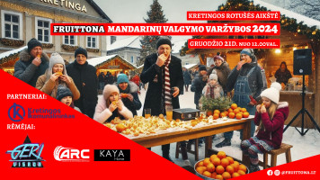 FRUITTONA Mandarinų valgymo varžybos 2024