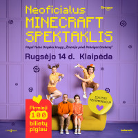 Neoficialus MINECRAFT SPEKTAKLIS pagal T. Dirgėlos knygą „Žmonija prieš Pabaigos Drakonę“ rež. G. Zapalskis