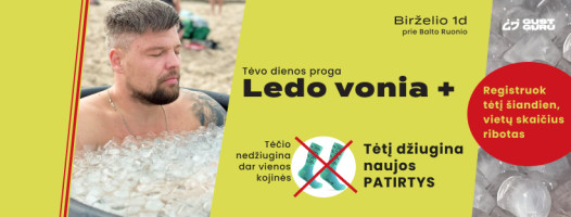 LEDO VONIA + 🧊 Geriausia dovana tėčiui ❗️