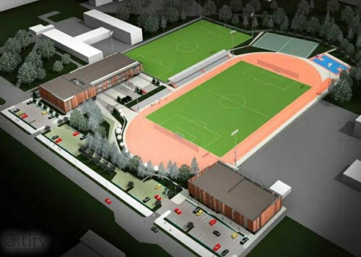 Baigtas įgyvendinti Futbolo mokyklos ir baseino pastato konversijos I etapas