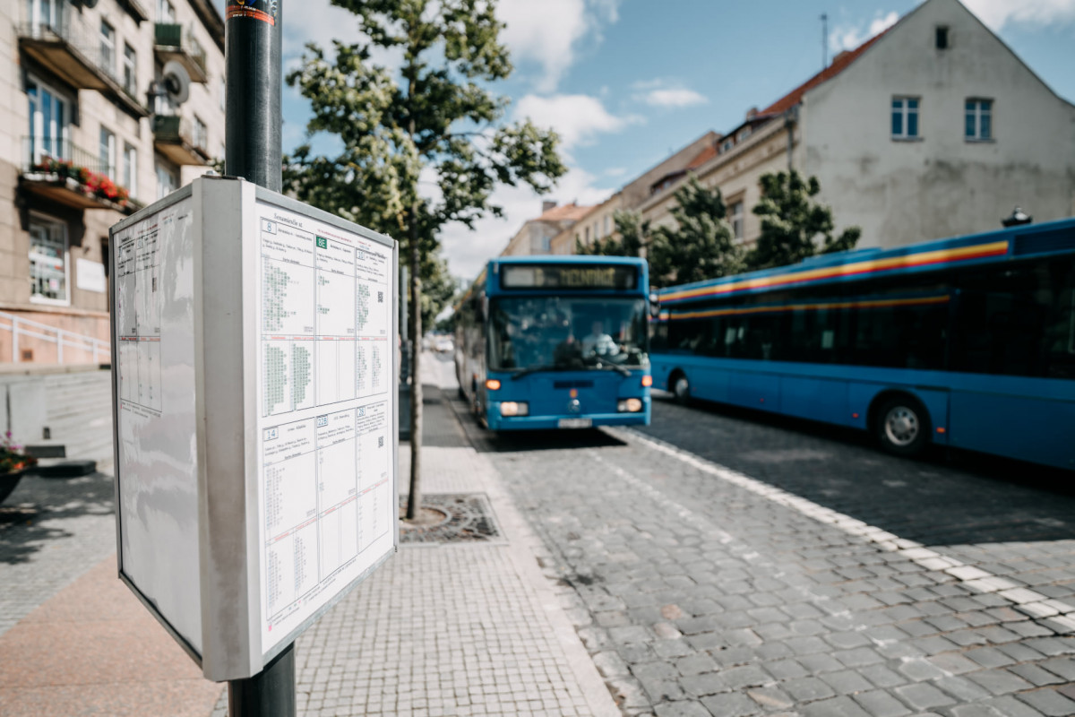 Pranešama apie pokyčius Klaipėdos autobusų tvarkaraščiuose
