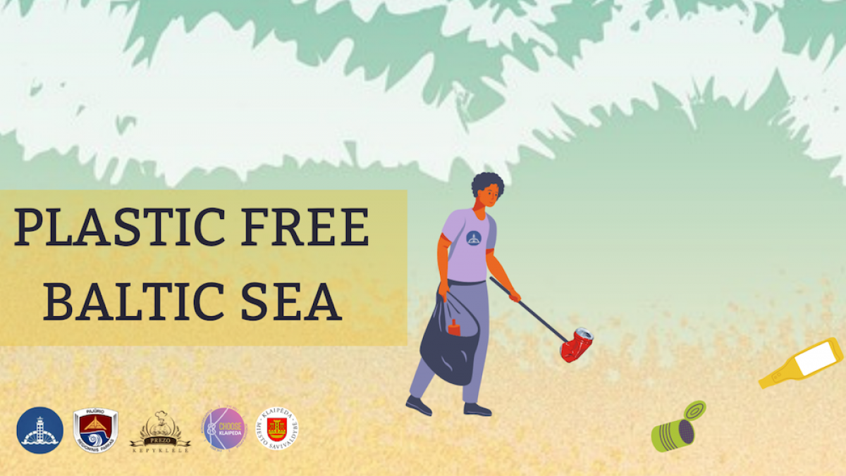 Šeštadienį vyks pavasarinis Baltijos jūros paplūdimio tvarkymas „Plastic Free Baltic Sea“