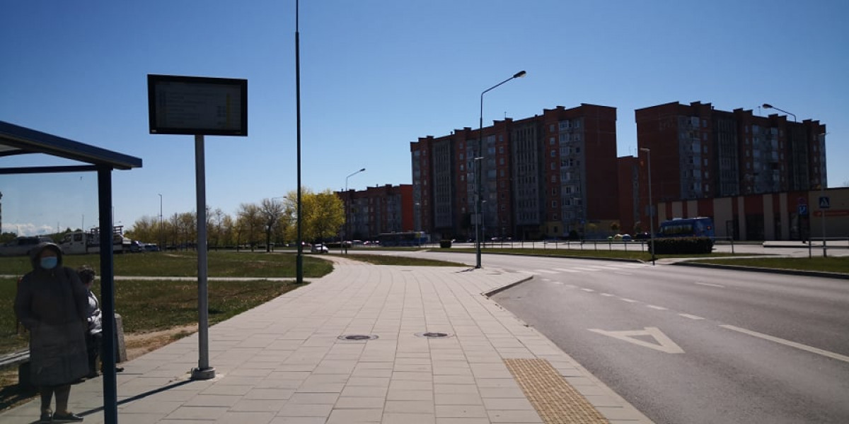 Klaipėdos keleivinis transportas Klaipėdoje įrengė dar 7 švieslentes