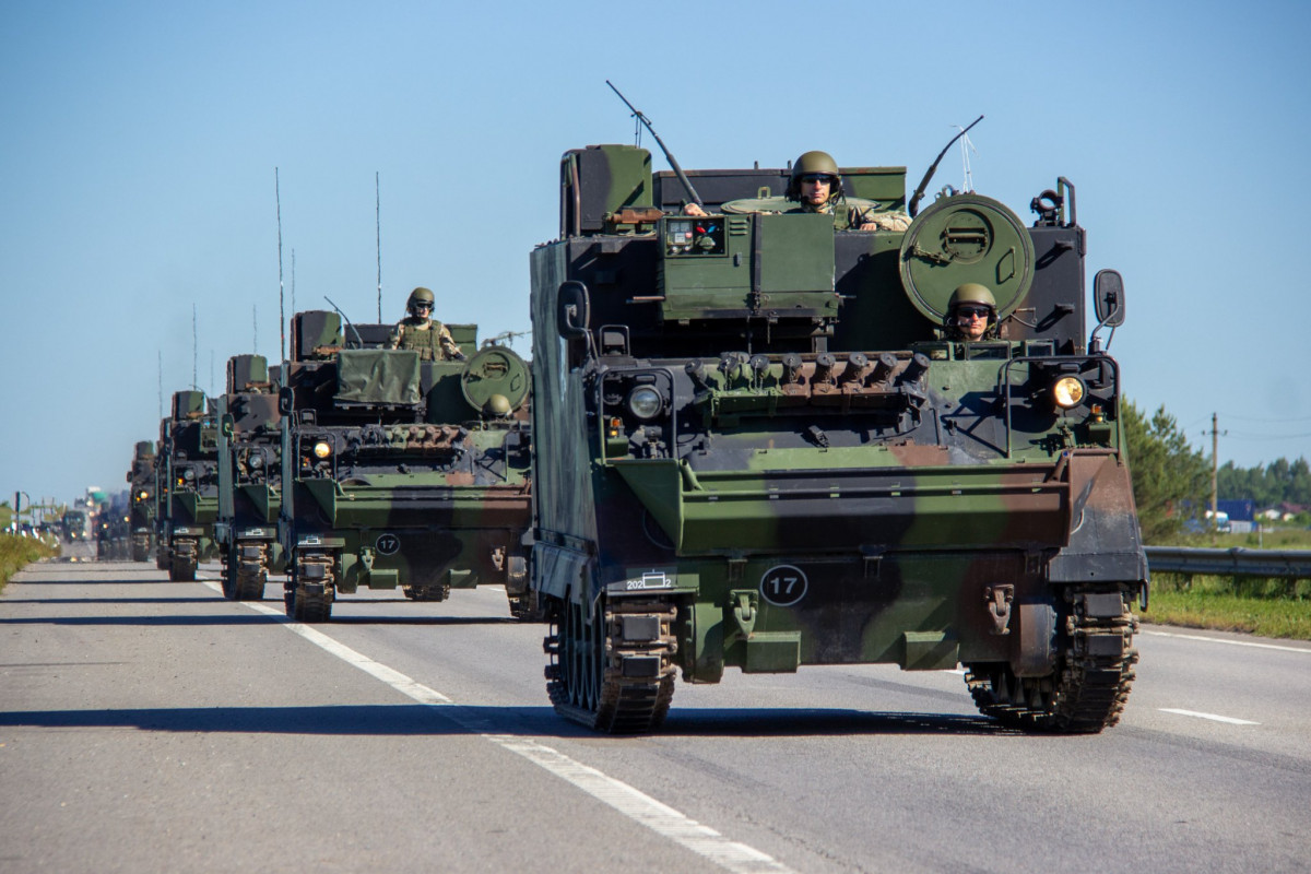 Rugsėjo 13-15 d. Klaipėdos apskrities gyventojai matys didesnius karinės technikos srautus